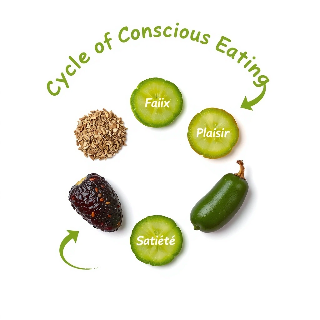 Cycle de l'alimentation consciente